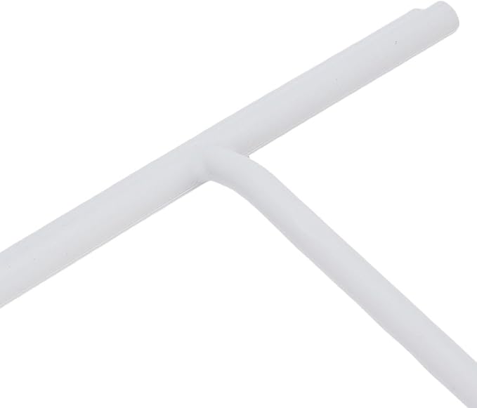 Zerodis Shower Squeegee with Silicone Construction for Glass and Tile, Ergonomic Grip and Convenient Hook for Bathroom and Kitchen Use (58mm)