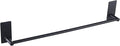 KES 20-Inch Towel Bar for Bathroom, Self Adhesive Hand Towel Holder No Drill Wall Mounted SUS 304 Stainless Steel Matte Black, A7000S50B-BK