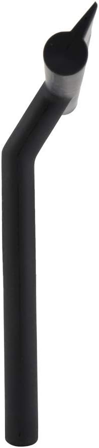 Window Shower Squeegee Scraper Scrubber Rubber Blade with Holder for Mirror Bathroom Kitchen Car Doors Glass Black