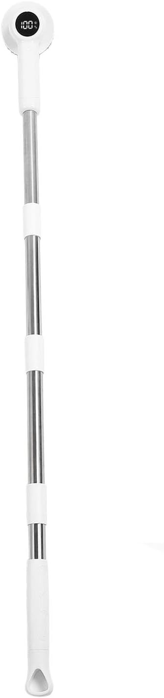 Electric Rotating Scrubber, Electric Cleaning Brush with Detachable Long Handle, Power Shower Scrubber, Multifunctional Cordless Electric Cleaning Brush for Bathroom