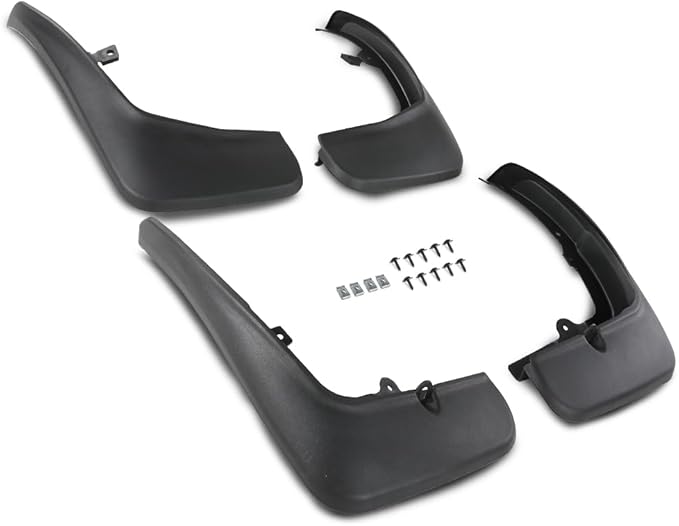 Mud Flaps Splash Guard Mudguard 4PCS Compatible with LR Range Rover Sport L320 All Engine First Generation 2006-2013 Black