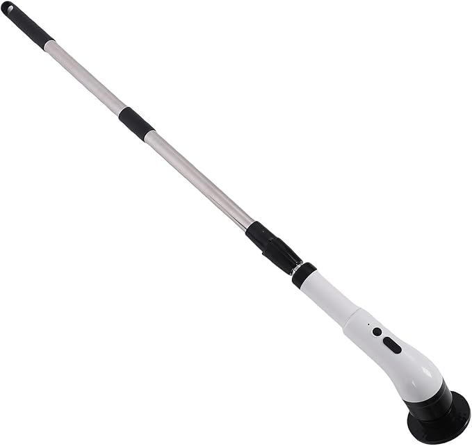 Dioche Electric Cleaning Brush Electric Multifunctional Cleaning Brush with 9 Heads, Cordless Long Handle Extendable Shower Scrubber for Kitchen and Bathroom
