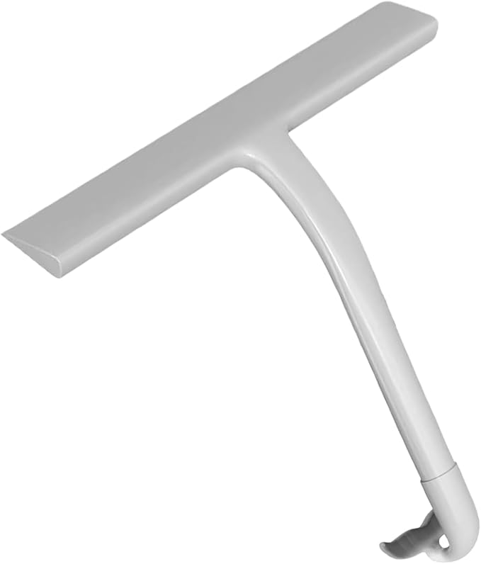 Household Window Mirror Squeegee - All Purpose Swiper, 1 Rubber Edge Glider for Wet Walls, Non Slip Water Remover for Polished Stone, Utility Gear, Deicing Wand for Windscreens and Ledges