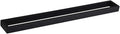 GERZWY 24-Inch Bathroom Towel Bar Stainless Steel Bath Towel Rack Contemporary Style Wall Mount Matte Black HG1701(60)-BK