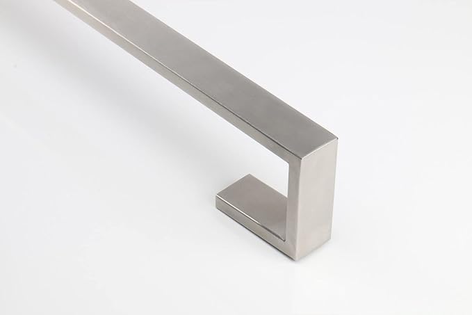 TocTen Bath Towel Rack - Square Base Thicken SUS304 Stainless Steel Towel Bar for Bathroom, Bathroom Bar Accessories Towel Rod Heavy Duty Wall Mounted Towel Holder (Brushed Nickel, 36 Inch)