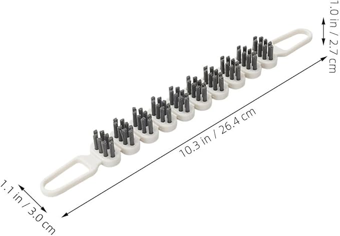 Uonlytech Bendable Multifunctional Cleaning Brush Flexible Crevice Tool for Narrow Gaps and Dead Corners 10.39In Soft Bristles for Household and Car Use