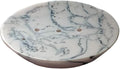 Ajuny Marble Resin Soap Dish Self Draining Oval Bar Soap Holder White & Black Countertop Tray Soap Saver for Bathroom Shower Kitchen Sink & Bathtub Easy to Clean