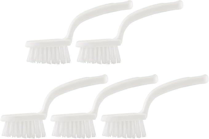 Homoyoyo 5pcs Household Cleaning Brush Set Hard Bristle Seam Cleaning Brushes for Kitchen Window Gaps Floor Crevices for Detailed Dirt Removal