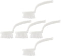 Mobestech 5pcs Crevice Cleaning Brush Set White Handheld Kitchen Groove Window Track Cleaning Tools for Home Seam