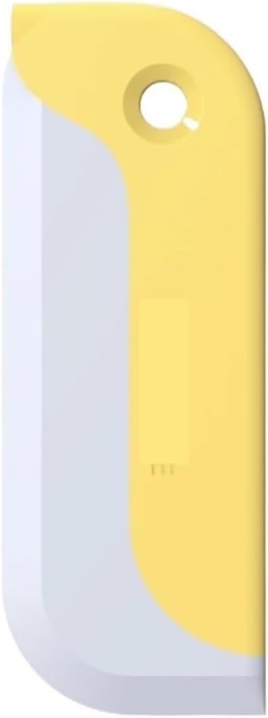 Window Squeegee Soft Silicone Glass Wiper Scraper Bathroom Glass Cleaning Tools for Kitchen for Shower Glass(H)