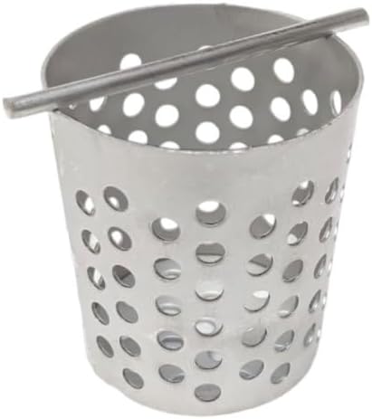 SereneDrains 304 Stainless Steel Hair Trap for Shower Drain Hair Catcher for Linear and Square 2 inch Bathroom Strainer Filter Remover Trapper Basket Floor Standing Catch (Brushed Nickel)