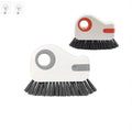 2 in 1 Groove Cleaning Brush Window Track Cleaning Tools,2 PCS Multi-Function Hard Bristle Crevice Cleaning Brushes for Sliding Door,Window Track,Grout Lines,Shower Door Tracks