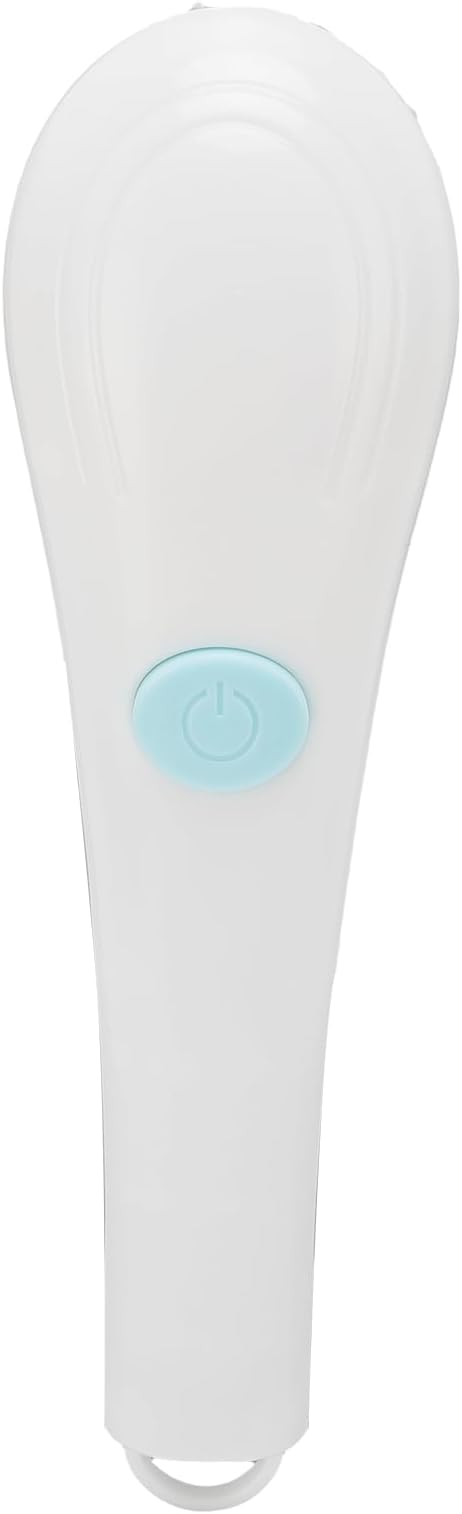 Electric Spin Scrubber Cordless Rechargeable Powerful Cleaning Brush with 5 Brush Heads for Bathroom Sink Window Kitchen ABS Material 380g 800mAh Battery