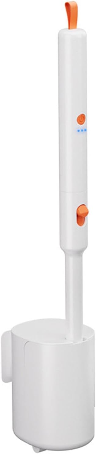 Automatic Toilet Scrubber Motorized Brush Wall Mounted Design Replaceable Head for Deeping Wall Mounted Electric