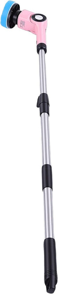 Electric Brush, Cordless Rechargeable Power Scrubber with 8 Replaceable Brush Heads and Extension Handle, for Kitchen Bathroom Tile Grout Stovetop
