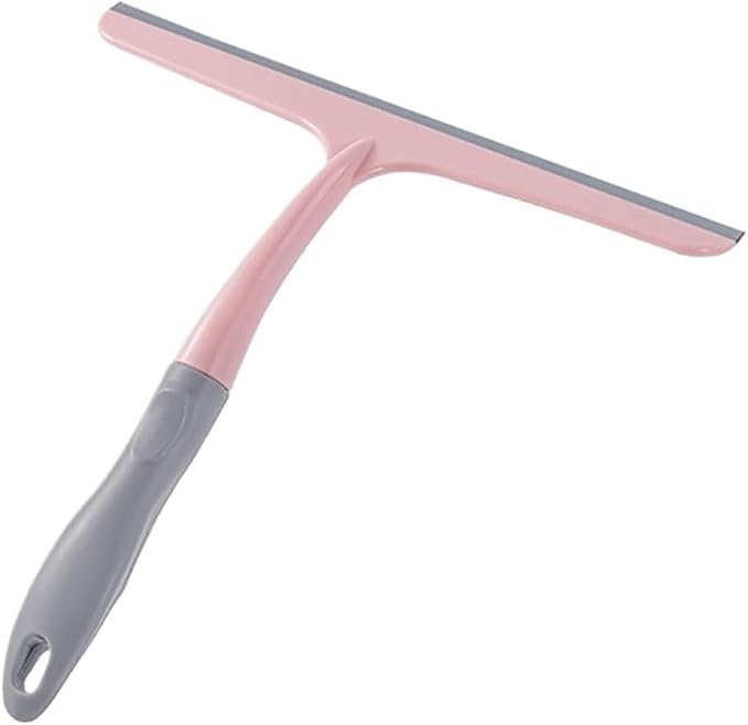 Window Squeegee Multi-Purpose Silicone Scraping Washing Wiper Household Window Bathroom Kitchen Glass Cleaning for Shower Glass(3)