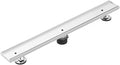 304 Stainless Steel Shower Drain, Removable Grate & Hair Catcher Bathroom Floor Drain with Waterproof Design for Tile Floor, CUPC Compliant (Tile Insert, 30 Inch)