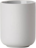 ZONE DENMARK Nova One Toothbrush Mug | Sleek and Modern Bathroom Accessory | Revitalize Your Daily Routine with Scandinavian Elegance and Practicality Unite in This Soft Touch Coating (Soft Grey)