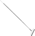 IMIKEYA Rotating Floor Scrub Brush with Long Handle Shaped Corner Seam Cleaner for Hard to Reach Tiles and Grout in Bathroom Kitchen Shower Garage and Patio Cleaning