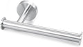 Brushed Nickel Toilet Paper Holder, SUS304 Stainless Steel Toilet Tissue Holder Wall Mounted for Bathroom Holding Mega Rolls Large Toilet Rolls
