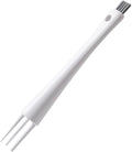 Multifunctional Gap Cleaning Brush – Stiff Bristle Grout Scrub Tool for Kitchen Tile Floors, Bathroom Crevices & Window Tracks, White