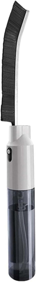 Crevice Cleaning Brush, Multifunctional Spray Pot Crevice Brush, Grout Brush, Crevice Cleaning Tool, Small Cleaning Brush for Bathroom, Kitchen, Corner, Floor (White)