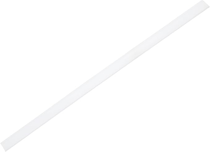 MECCANIXITY Replacement Squeegee Rubber for Window, Glass, Shower Doors, Tile Wall Cleaning, 17.72 Inch, White