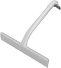 Household Window Mirror Squeegee - All Purpose Swiper, 1 Rubber Edge Glider for Wet Walls, Non Slip Water Remover for Polished Stone, Utility Gear, Deicing Wand for Windscreens and Ledges