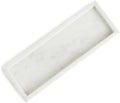 Marble Vanity Tray – White Marble Decorative Organizer for Bathroom, Kitchen, Perfume, Jewelry & Countertop Decor