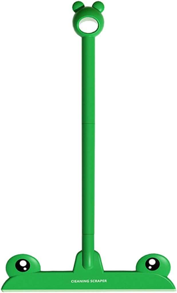 VICASKY Creative Frog Small Shower Squeegee with Handle Plastic Window Cleaning Tool for Glass Doors Tile Bathroom Use –