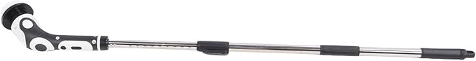 Dioche Cordless Cleaning Brush Scrubber IPX7 Water Proof Electric Bathroom Brush Cleaner with 9 Replaceable Heads Telescopic Handle Voice Broadcast for Bathroom Kitchen Floors Cars