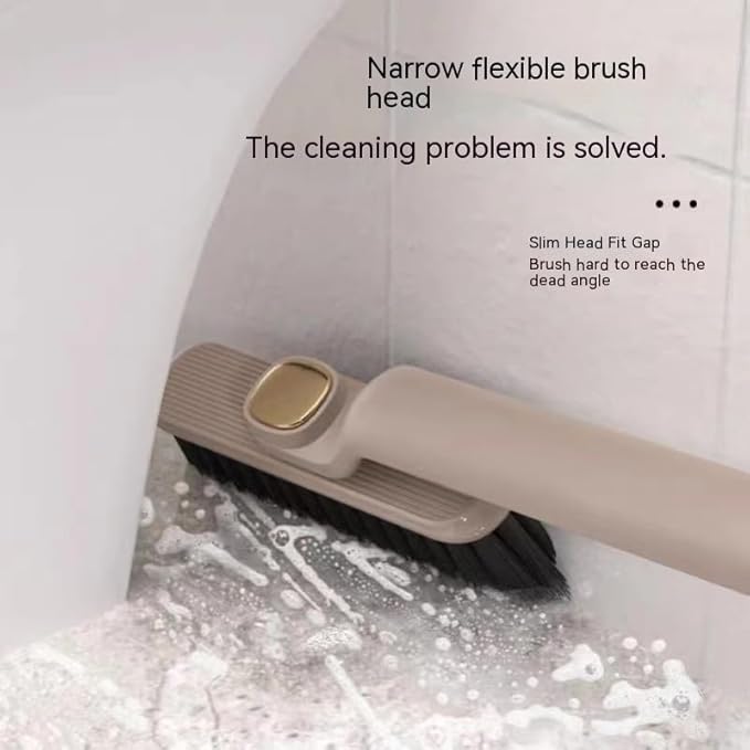 Multi-Function Rotating Crevice Cleaning Brush Ideal for bathrooms and Kitchens Great for windowsills and Corners Comes in a Set of 2 Includes a Free Slit Brush and Three Hooks