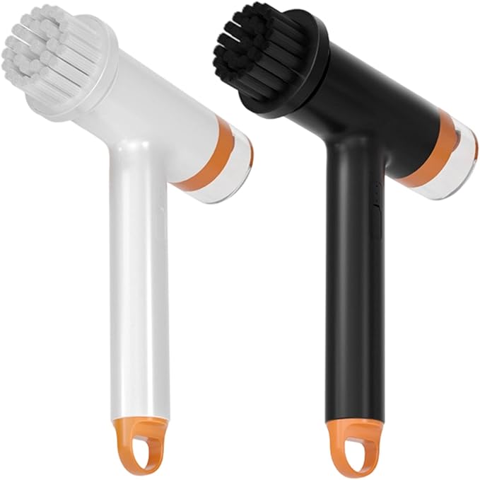 Multipurpose Electric Scrubbers 5 Interchangeable Brushes Head Cordless Rechargeable for Kitchen Bathroom Floor Grout Maintenance Multifunctional Electric Scrubbers for Home