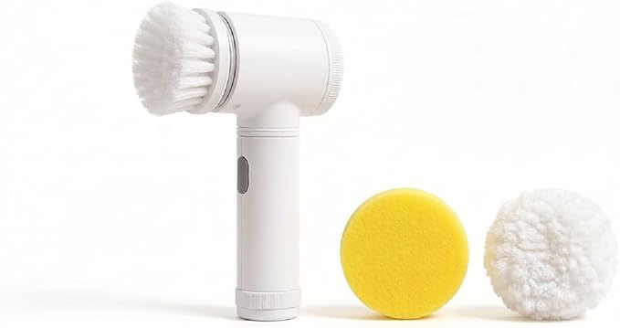 Wireless Electric Cleaning Brush Set, Rechargeable Multi-Purpose Scrubber for Bathroom Kitchen, Household Dish Brush, Tile Brush, Shoe Brush