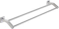 Alise Bath Double Towel Bars Towel Racks for Bathroom,Wall Mount Towel Holder Heavy Duty SUS304 Stainless Steel Towel Hanger Towel Rail,Brushed Nickel 28 Inch
