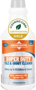 Super Duty Degreaser – Heavy Duty Tile & Grout Cleaner for Kitchens, Bathrooms & Floors – Removes Grease, Soap Scum & Deep Stains – Concentrate