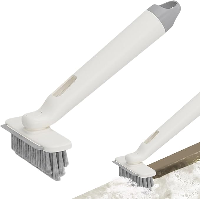 Small Crevice Cleaning Brush,Grout 360-degree Rotating Brush | Household Crevice Cleaning Tool,for Shower Bathroom Toilet Kitchen Home Industrial Floor Tile Wall Window