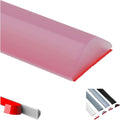 78in-Shower Threshold Water Dam,Shower Water Guard,Flexible Waterproof Splash,Self-Adhesive-Easy Install,For Use In Thresholds Of Bathrooms And Kitchens Countertop Bedrooms(Transparent)