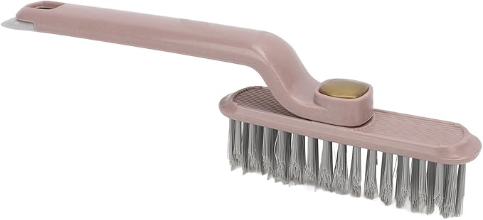 Grout Brush, 3pcs Deep Cleaning Cleaning Brush V Shaped with Clips for Shower Bathroom Kitchen Household