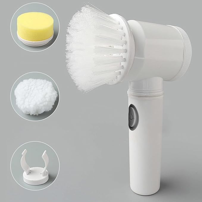 Handheld Bathtub Brush Electric Brush Cleaner Sink Electric Cleaning Bathroom Wash Brush Kitchen Cleaning Tool