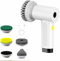3000mAh 4 in 1 Electric Cleaning Brush, USB Rechargeable Handheld Rotary Scrubber with 4 Brush Heads 2-Speed Speed Adjustment for Cleaning Sink, Stove,Corner