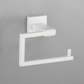 GERZWY Bathroom Toilet Paper Holder Stainless Steel Paper Towel Dispenser Wall Mounted, White