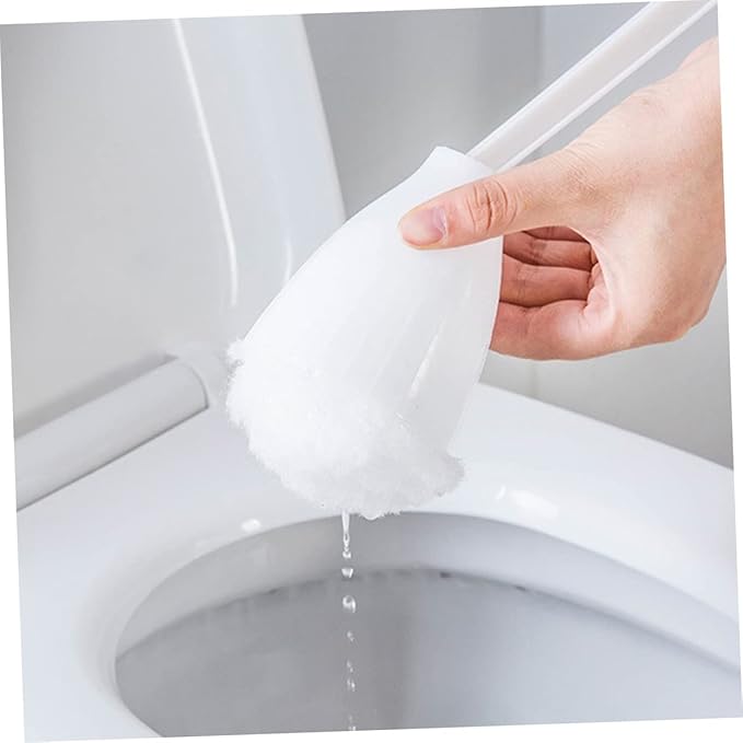 Zerodeko 5pcs Soft Bathroom Cleaning Brush for Efficient Bathtub and Toilet Cleaning Compact Design for Spaces Household Cleaners