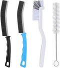 Crevice Cleaning Brush,Hard-Bristle Thin Gap Cleaning Brush Grout Cleaner Brush Magic Brush Cleaner Small Spaces Cleaning Tool for Home Bathroom, Shower, Tile, Kitchen, Window Groove