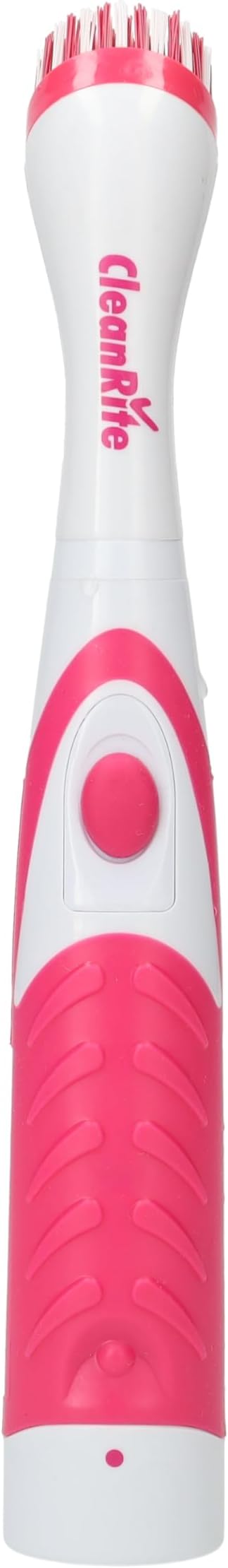 CleanRite® Multi Scrubber Electric Cleaning Brush - 10,000 RPM | Versatile & Compact (135g) | Battery Operated | Dimensions: 3.8 x 3 x 28 cm | IPX6 Waterproof - Pink