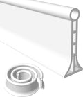 3.15" High- Shower Threshold Water Dam,39 Inch New Shower Dam - Collapsible Shower Water Dam,Shower Splash Guard Water Dam Barrier for Wet and Dry Separation