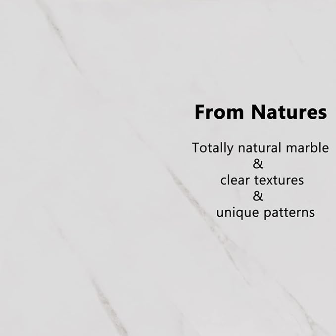 Natural Marble Tissue Box Cover, Exquisite Marble Square Tissue Box Holder, Elegant & Luxurious Decoration for Bathroom,Home & Office