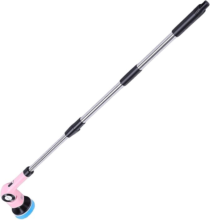 Bewinner Electric Spin Scrubber, Powerful Cleaning Brush, Cordless Rechargeable Automatic Rotating Scrub Brush Set for Kitchen Bathroom