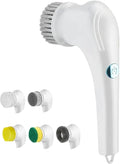 5-in-1 WL Electric Cleaning Brush USB Charging Kitchen Bathroom Window Toilet Dishwashing Multifunctional Cleaning Brush