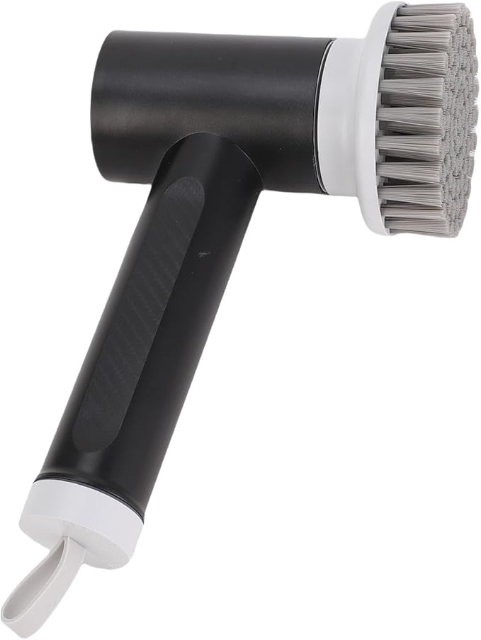 Electric Cleaning Brush Scrubber Multi Functional Handheld with 4 Brush Heads 1200mAh Battery Type C Charging for Kitchen Bathroom Car Cleaning